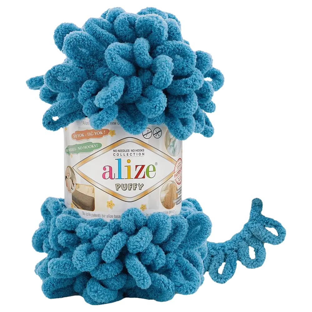 #Farbe_Alize Puffy | 294 Helles Petrol