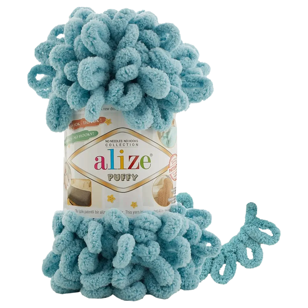 #Farbe_Alize Puffy | 414 Seeblau