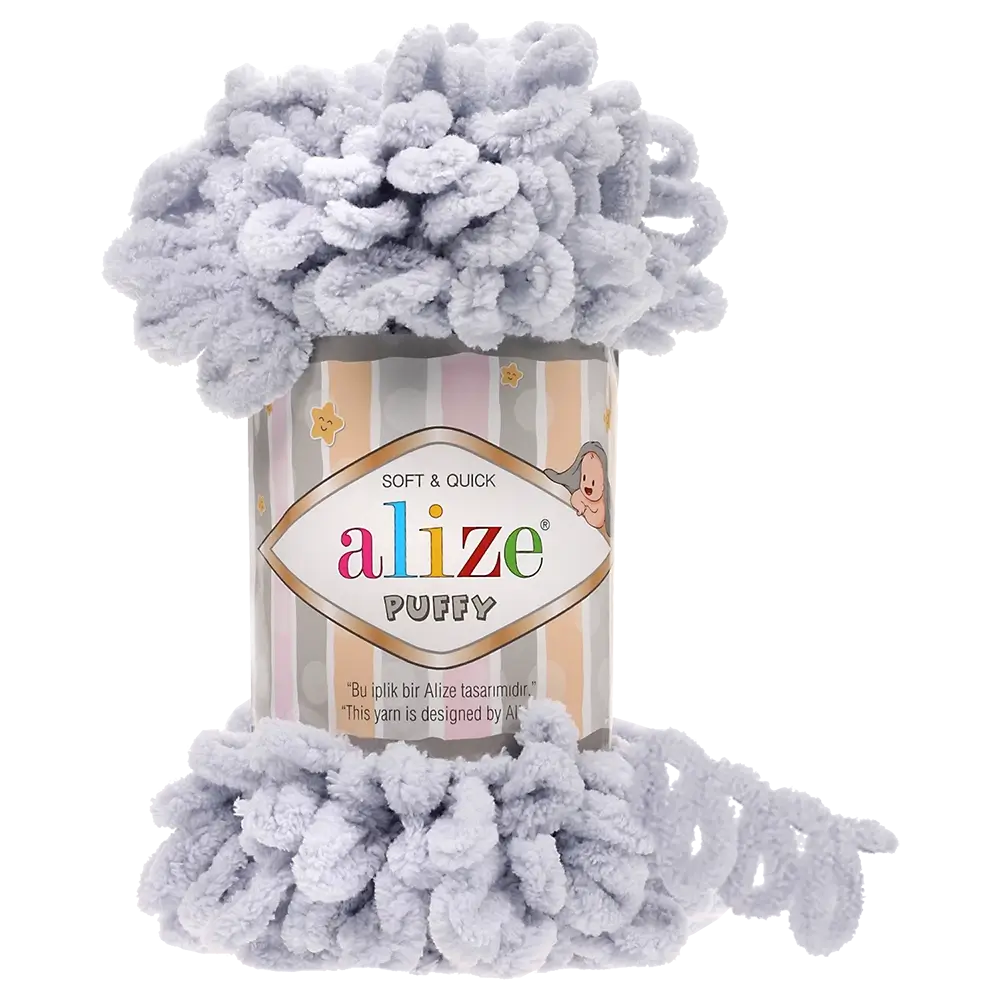 #Farbe_Alize Puffy | 416 Hellgrau