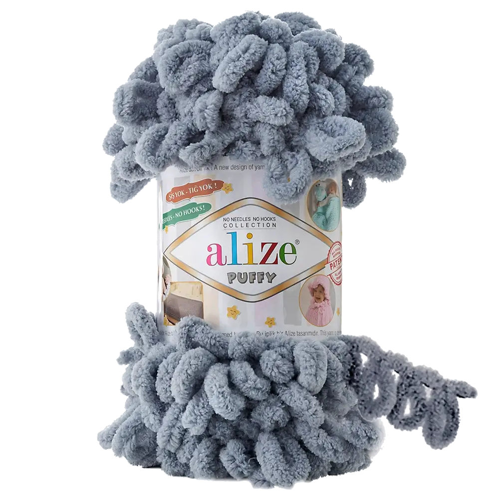 #Farbe_Alize Puffy | 428 Grau