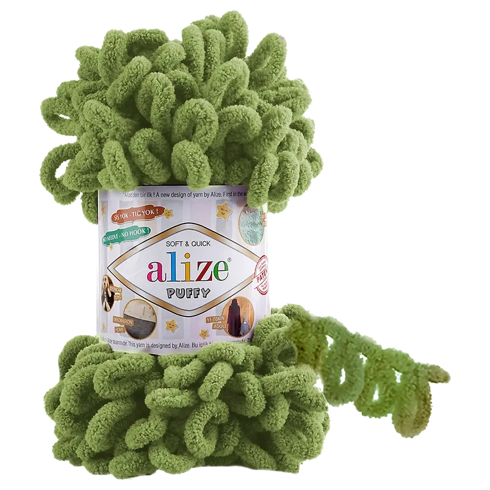 #Farbe_Alize Puffy | 485 Grün