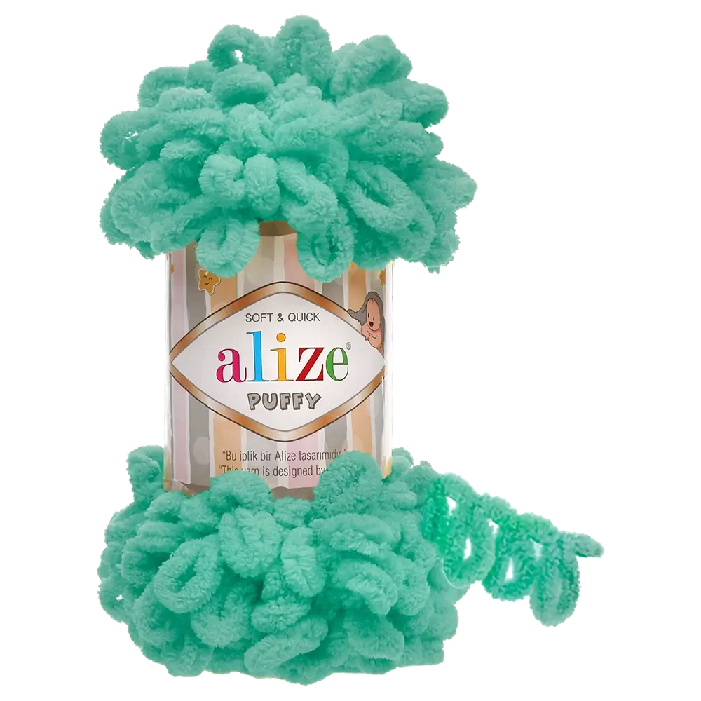 #Farbe_Alize Puffy | 490 Seegrün