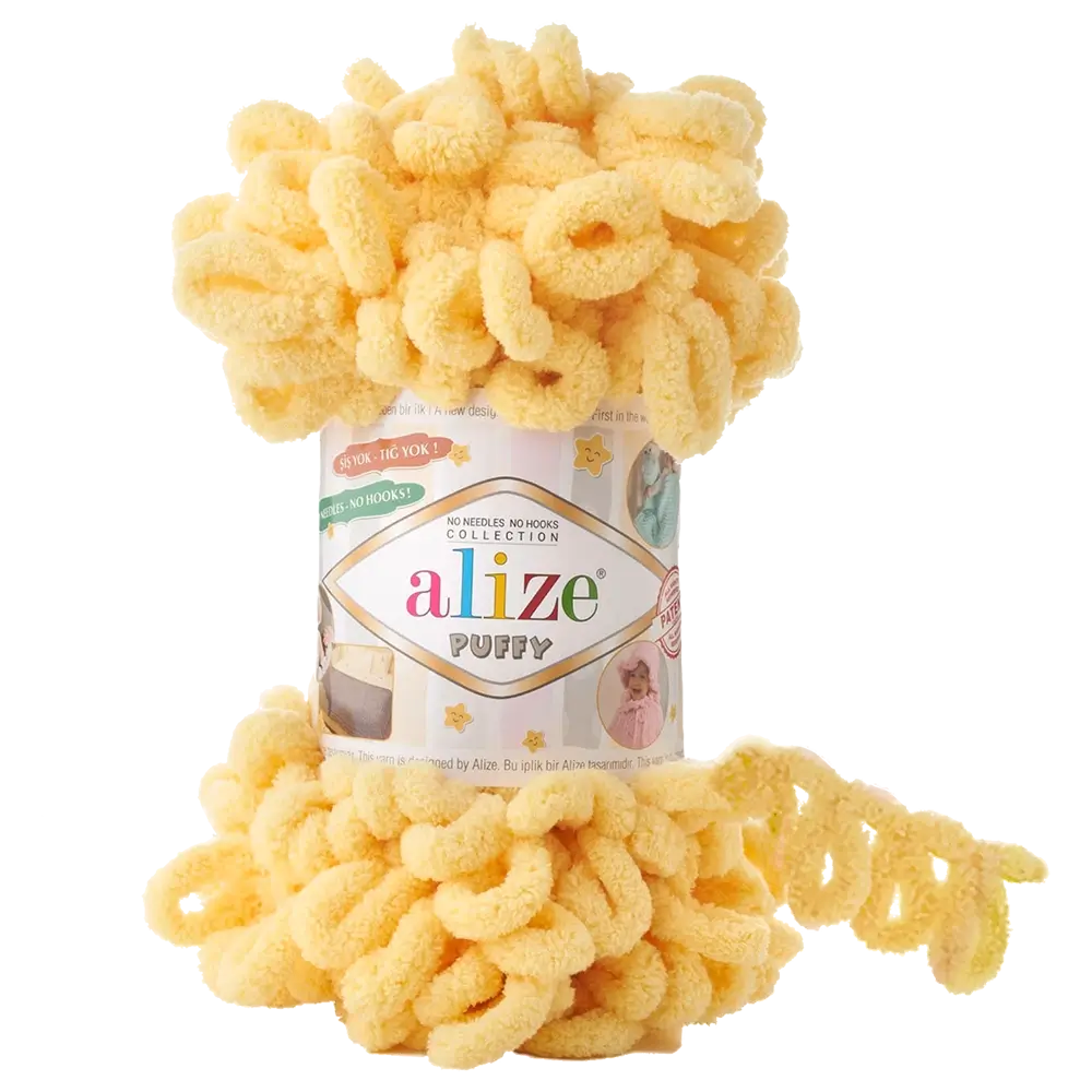 #Farbe_Alize Puffy | 509 Zitrone