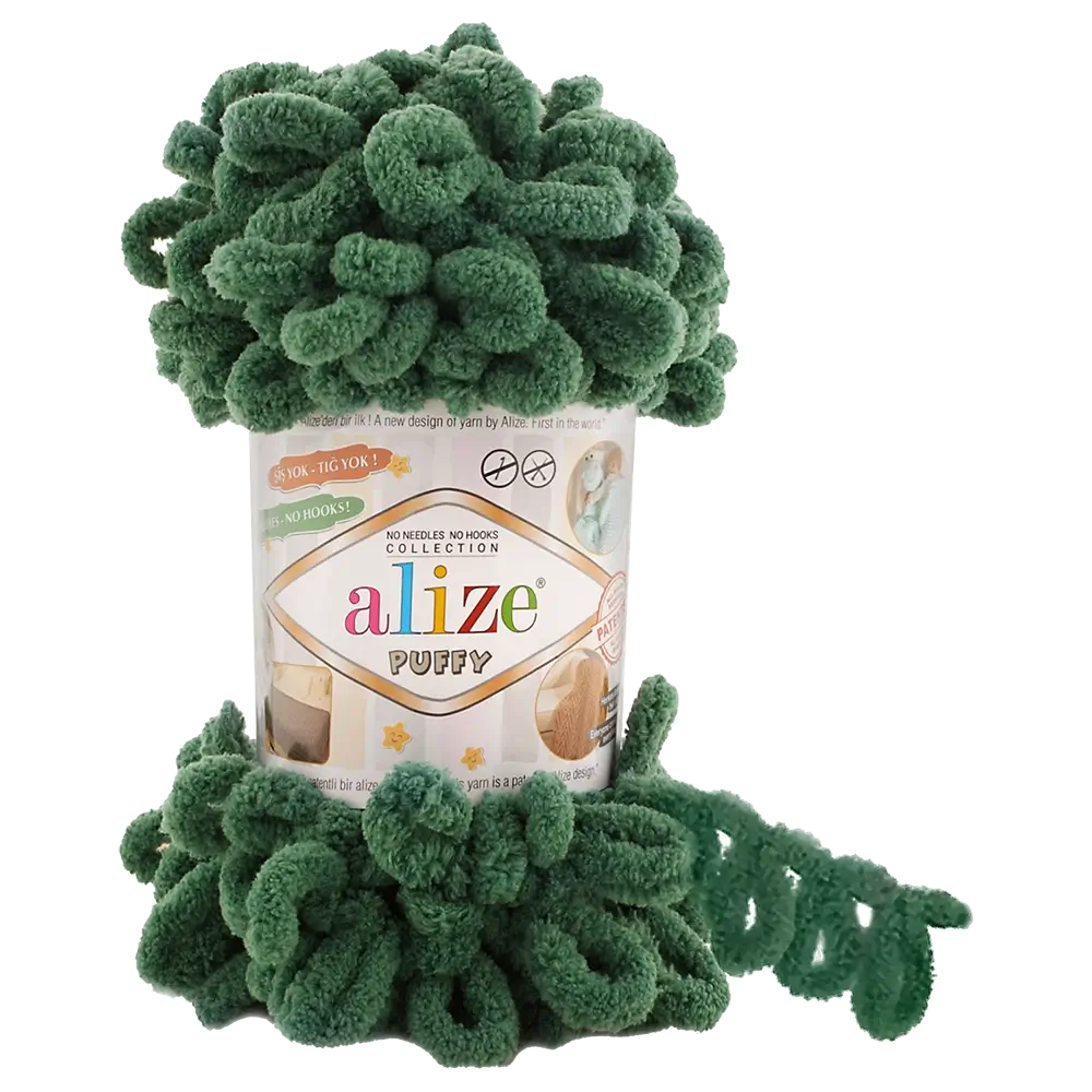 #Farbe_Alize Puffy | 532 Tannengrün