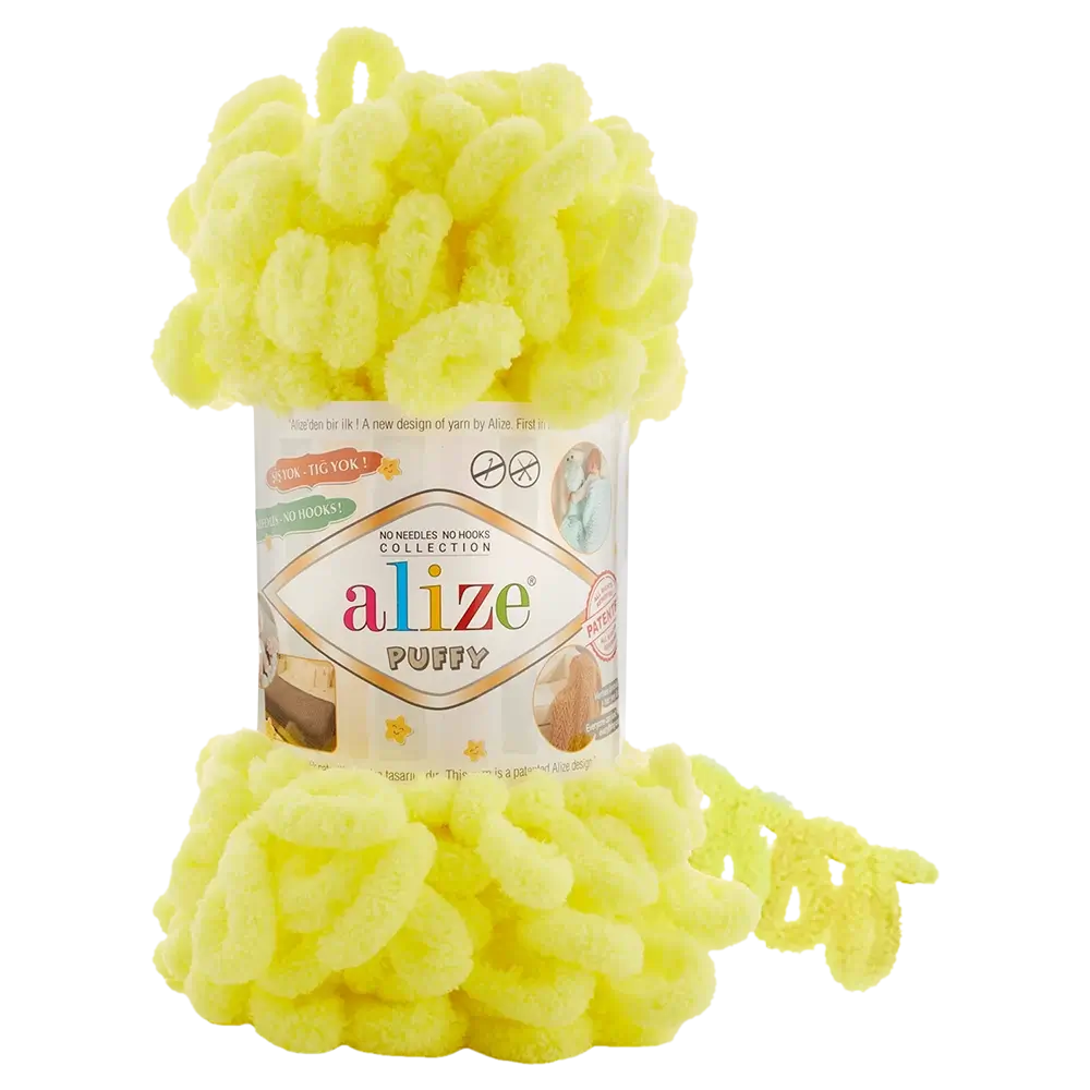 #Farbe_Alize Puffy | 552 Neongelb