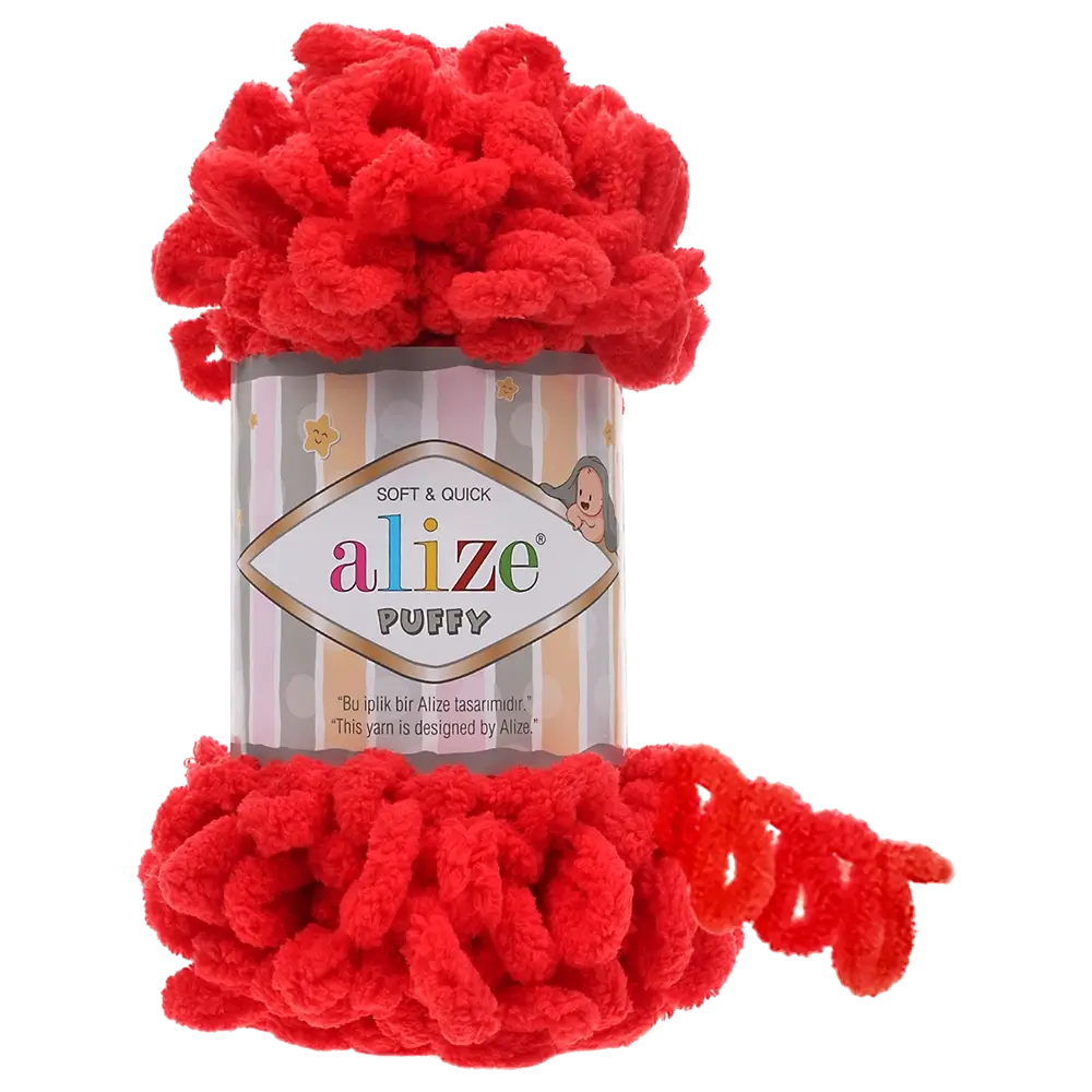 #Farbe_Alize Puffy | 56 Rot