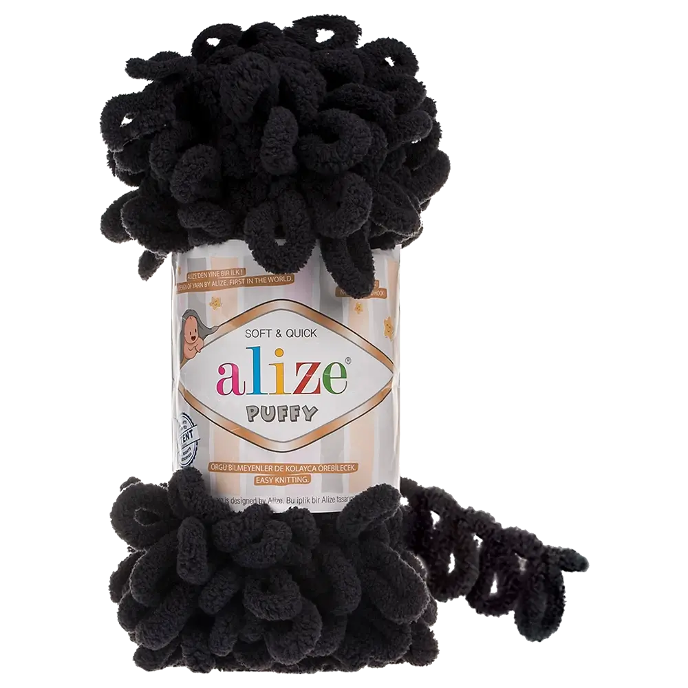 #Farbe_Alize Puffy | 60 Schwarz