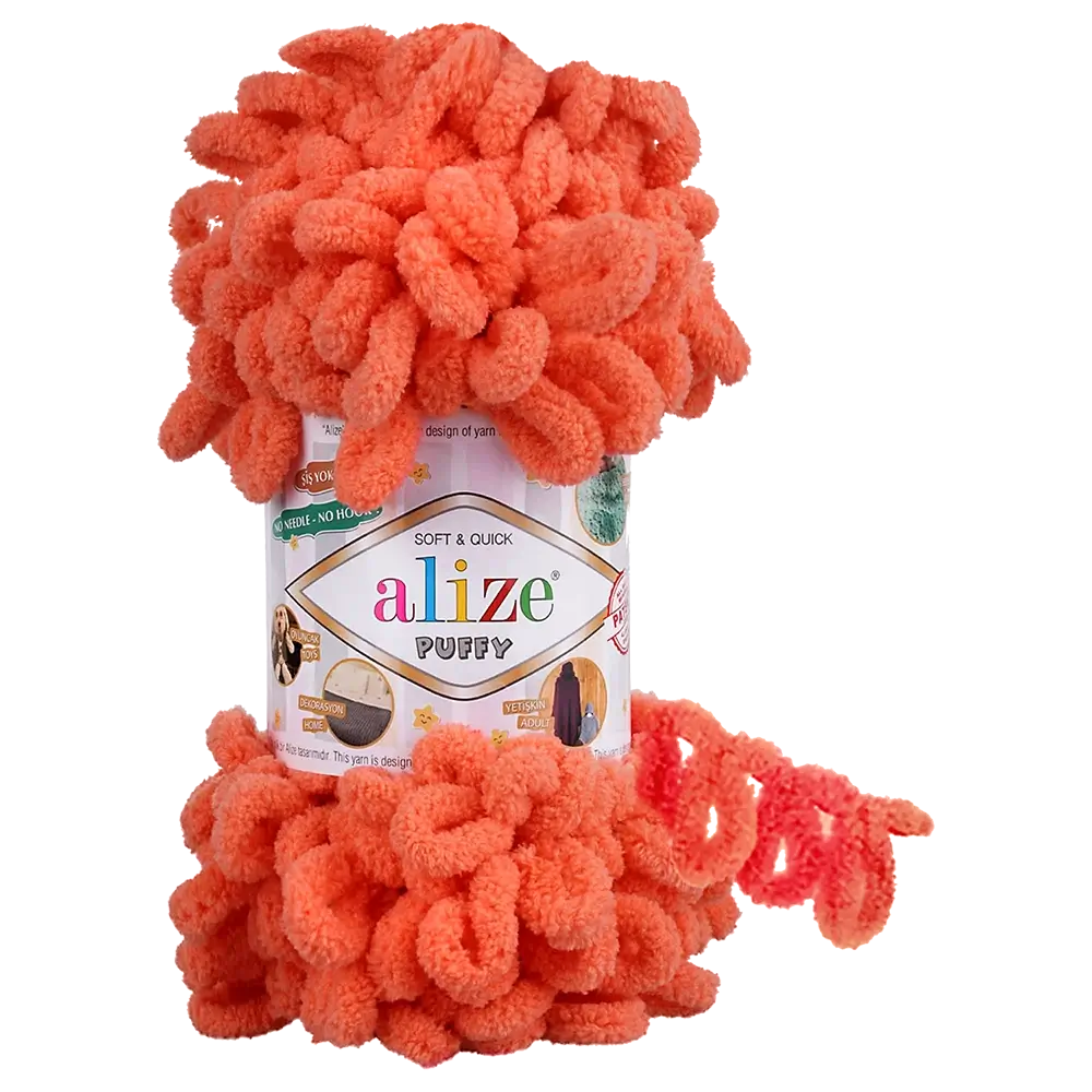 #Farbe_Alize Puffy | 619 Koralle