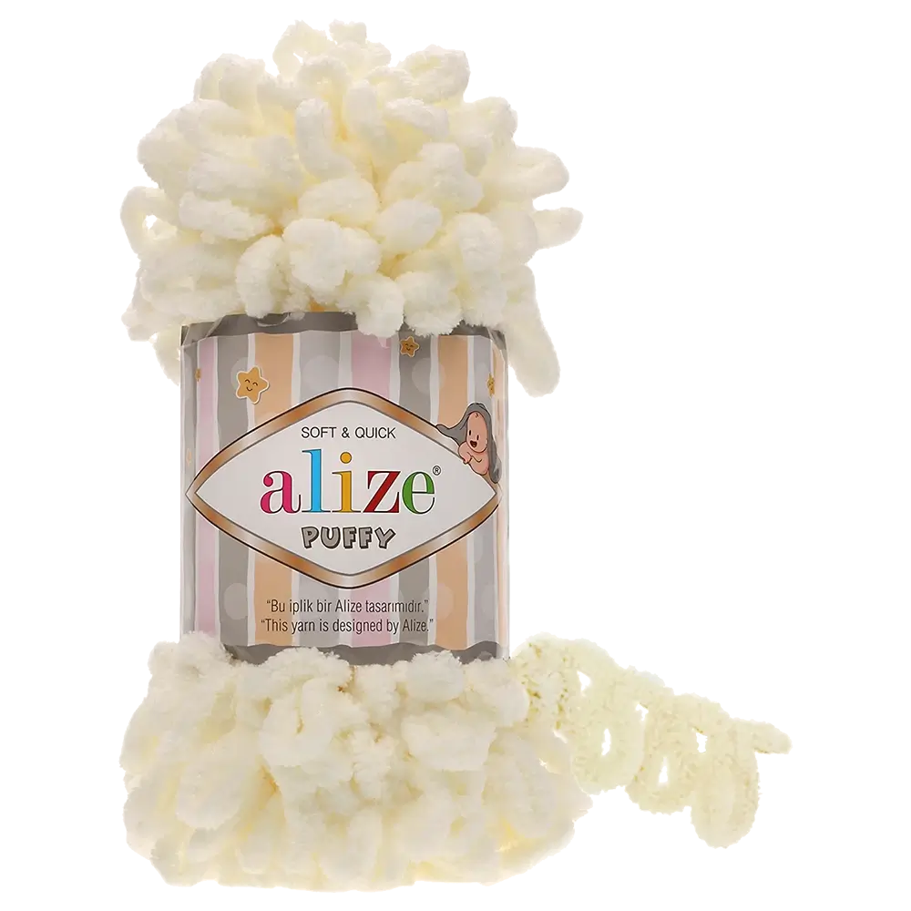 #Farbe_Alize Puffy | 62 Hellcreme