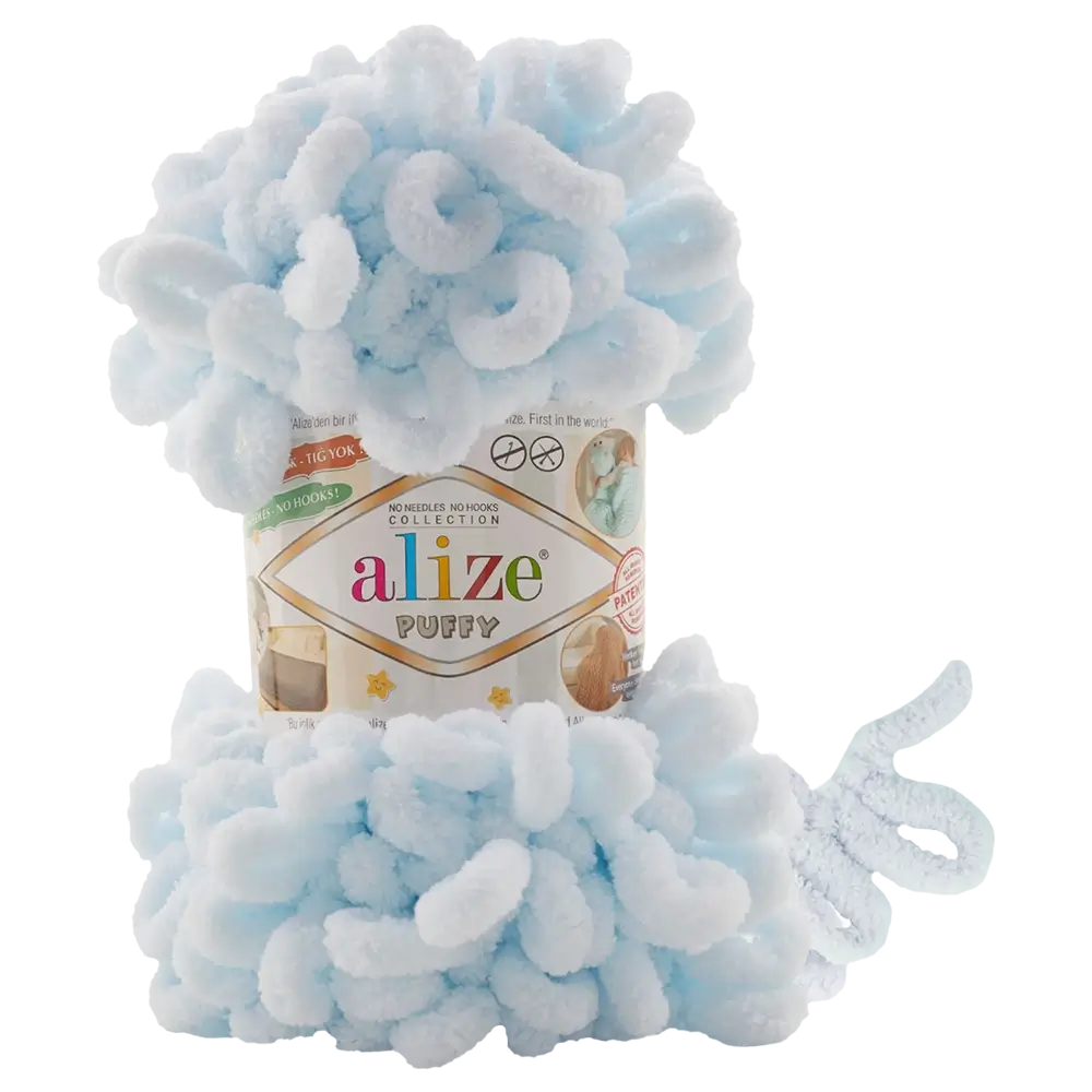 #Farbe_Alize Puffy | 730 Wolkenblau