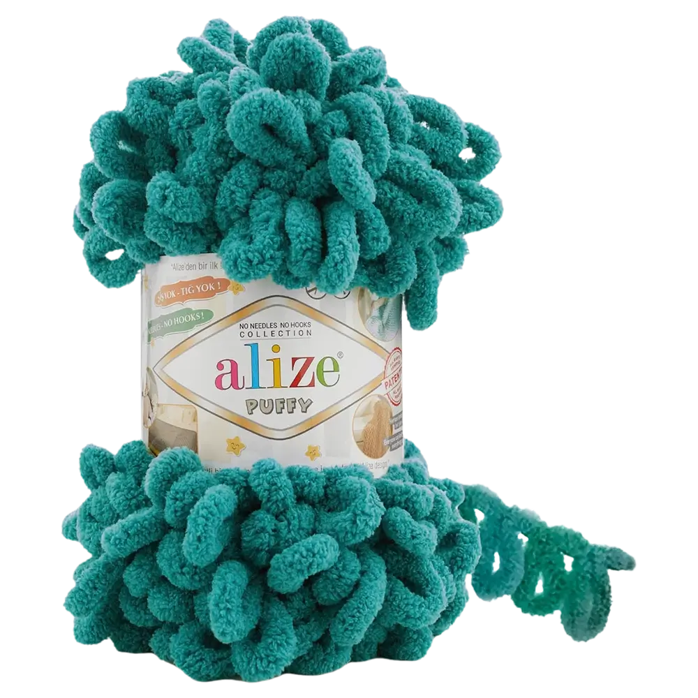 #Farbe_Alize Puffy | 547 Türkisgrün