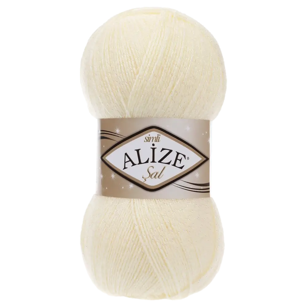 #Farbe_Alize Sal Sim | 01 Creme