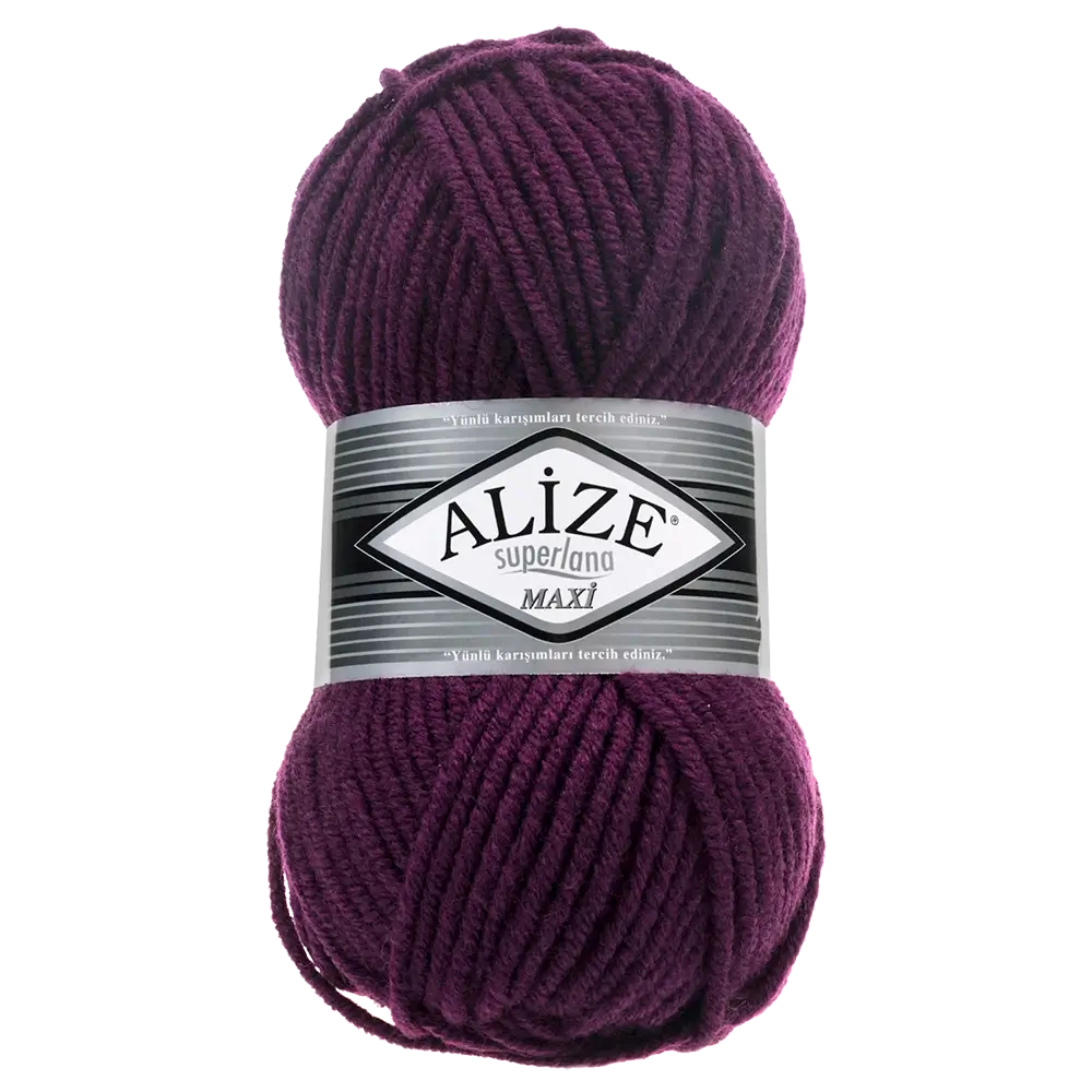 #Farbe_Alize Superlana Maxi | 111 Pflaume