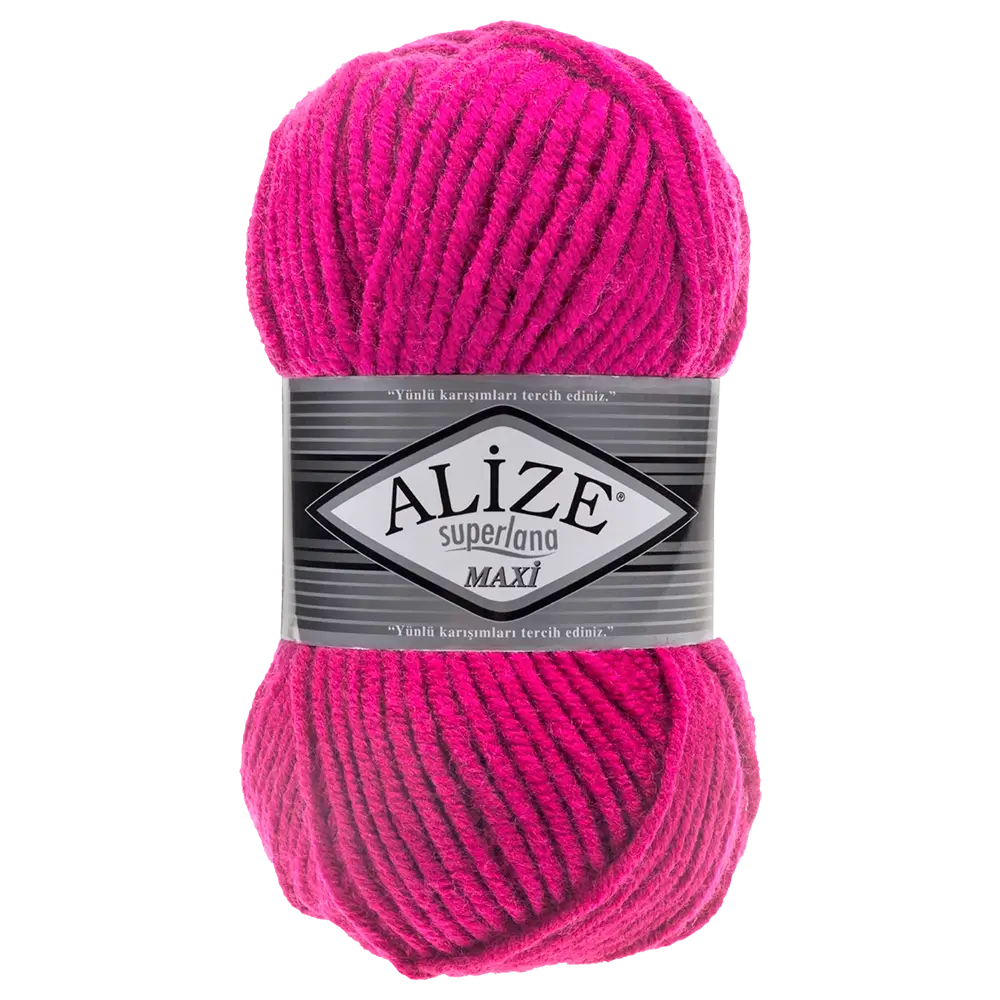 #Farbe_Alize Superlana Maxi | 149 Fuchsia