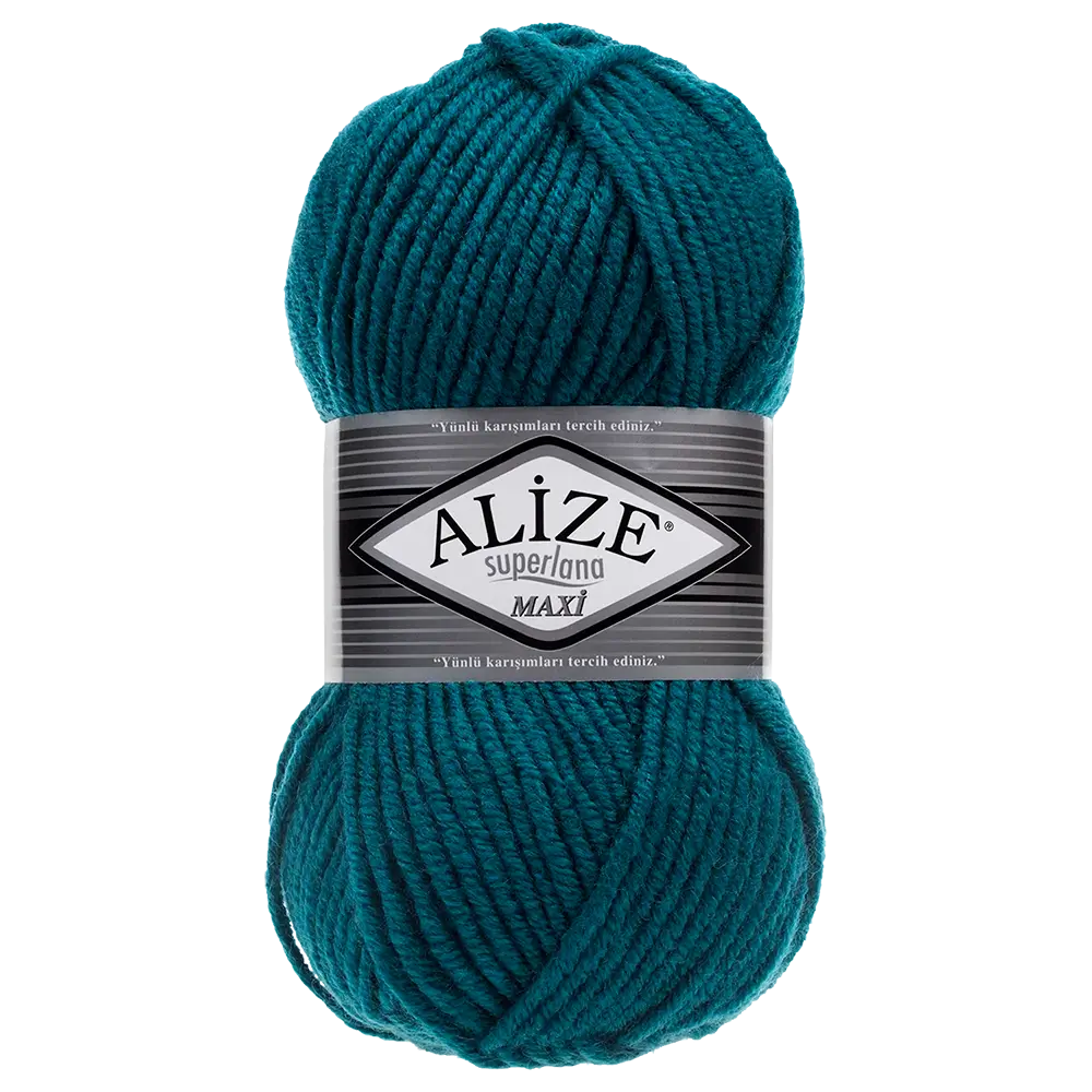 #Farbe_Alize Superlana Maxi | 212 Petrol