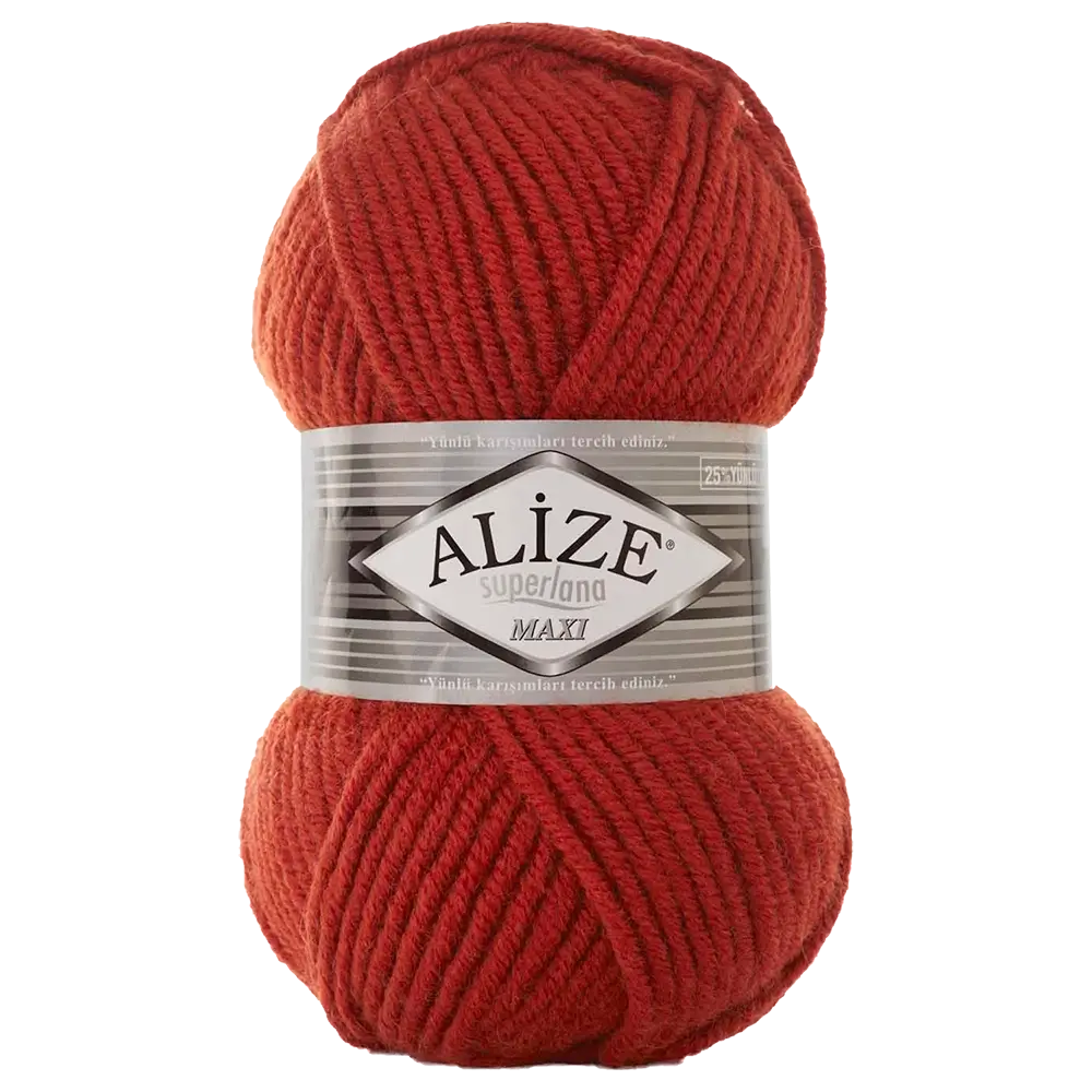 #Farbe_Alize Superlana Maxi | 36 Terrakotta