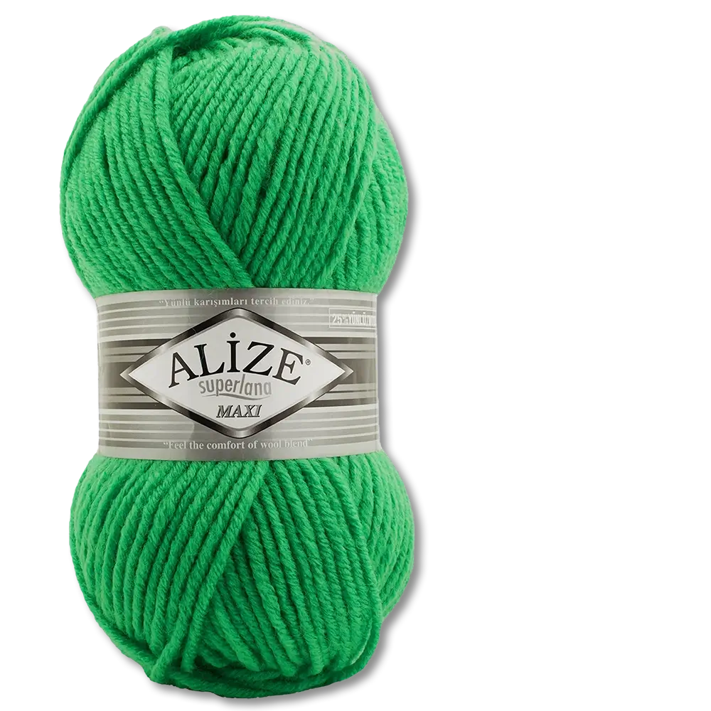 #Farbe_Alize Superlana Maxi | 455 Grün