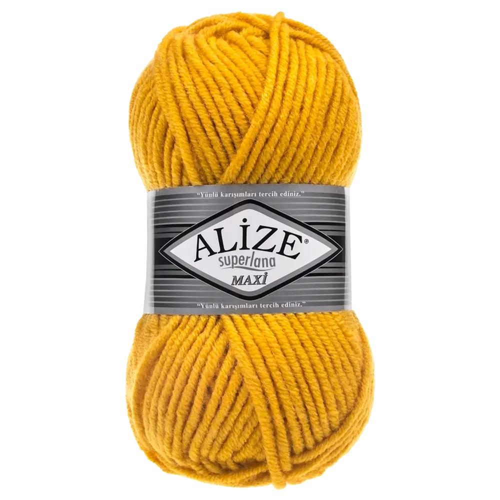 #Farbe_Alize Superlana Maxi | 488 Gelb