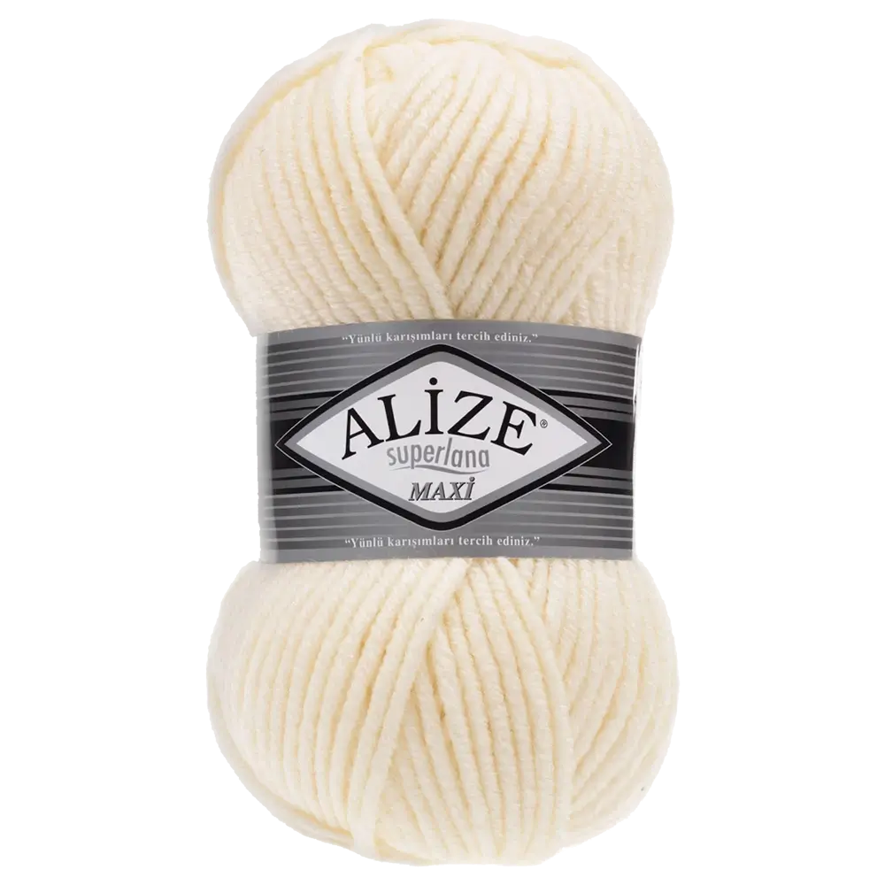 #Farbe_Alize Superlana Maxi | 599 Elfenbein