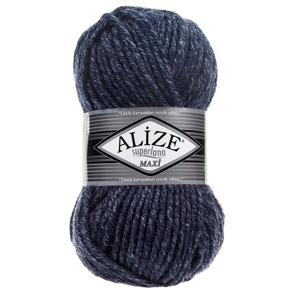 #Farbe_Alize Superlana Maxi | 805 Jaspis Navyblau