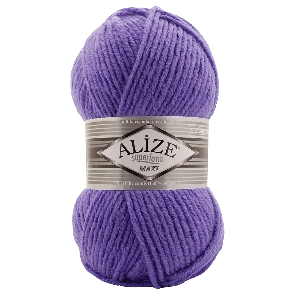 #Farbe_Alize Superlana Maxi | 851 Lila