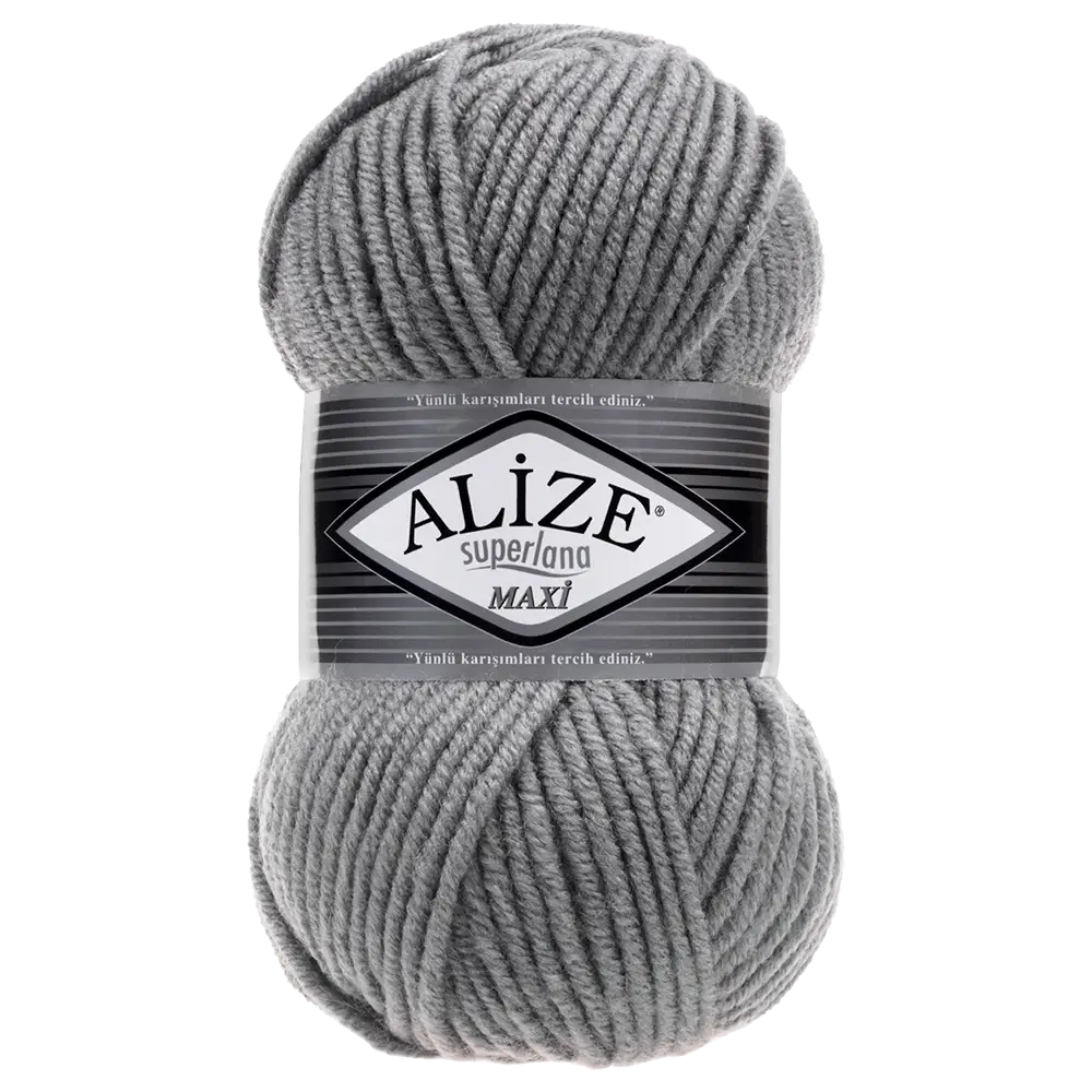 #Farbe_Alize Superlana Maxi | 87 Anthrazit