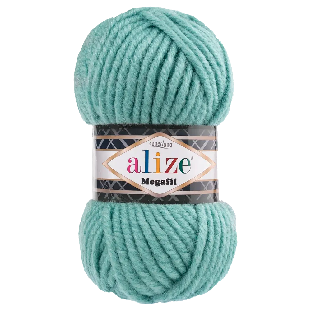 #Farbe_Alize Superlana Megafil | 386 Azurblau