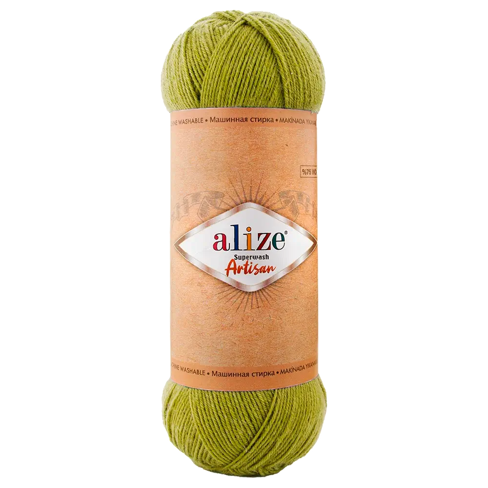 #Farbe_Alize Superwash Artisan | 11 Hellgrün