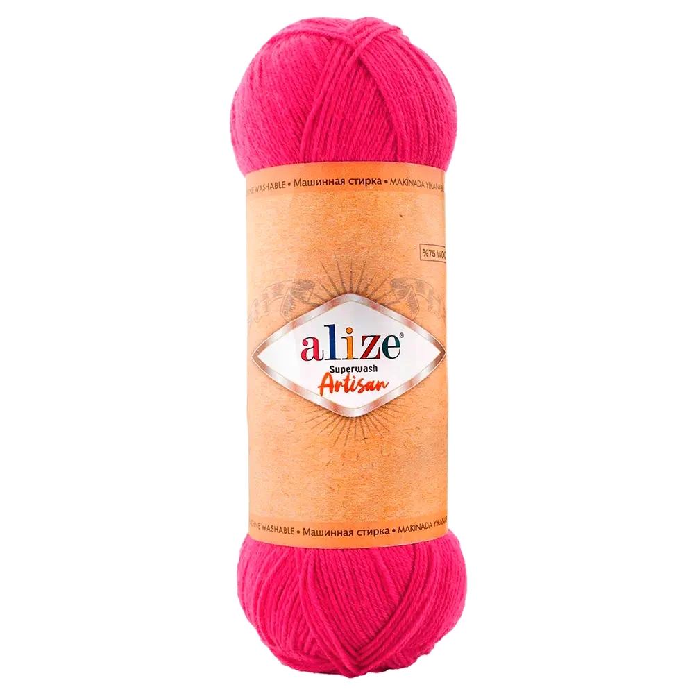 #Farbe_Alize Superwash Artisan | 798 Fuchsia