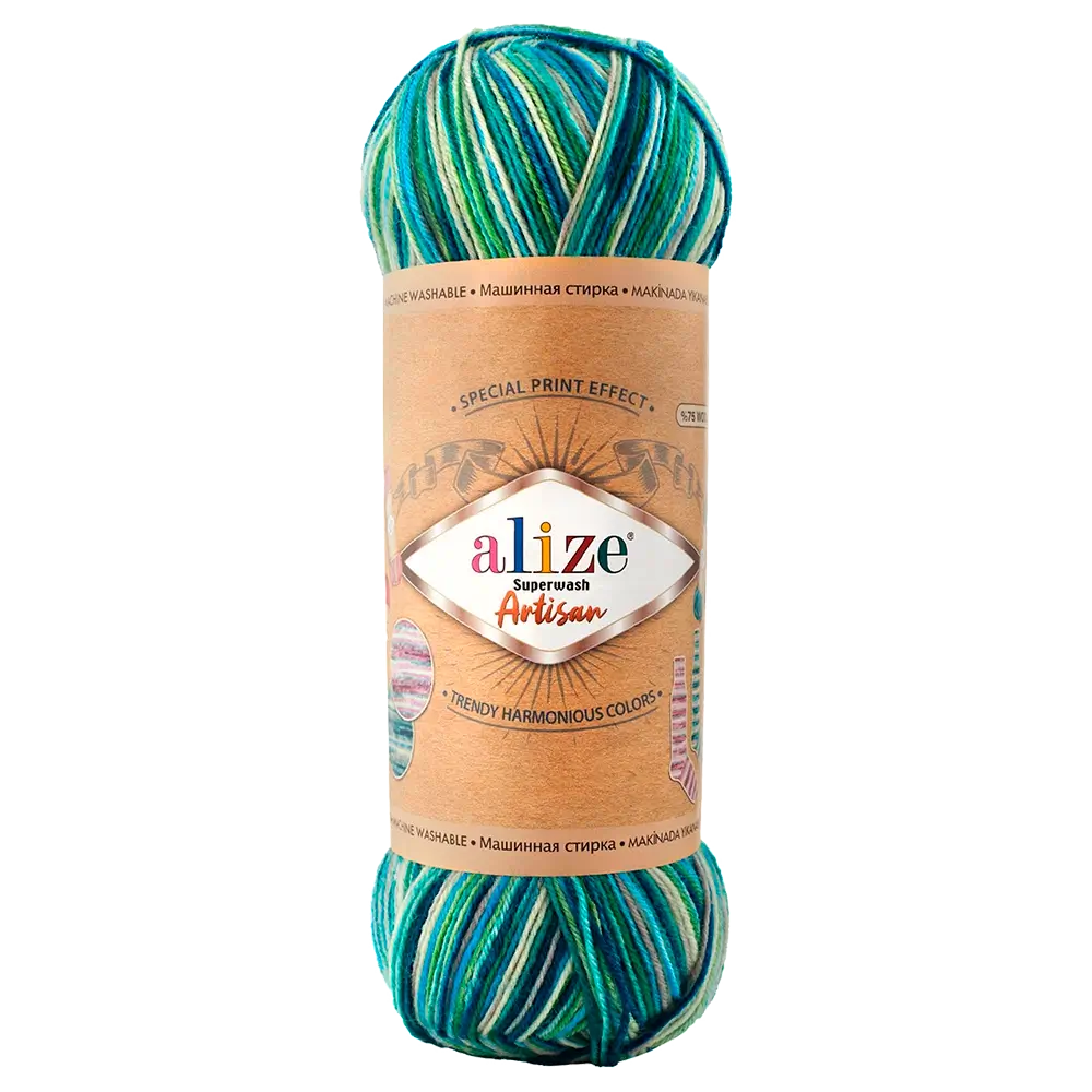 #Farbe_Alize Superwash Artisan | 9001