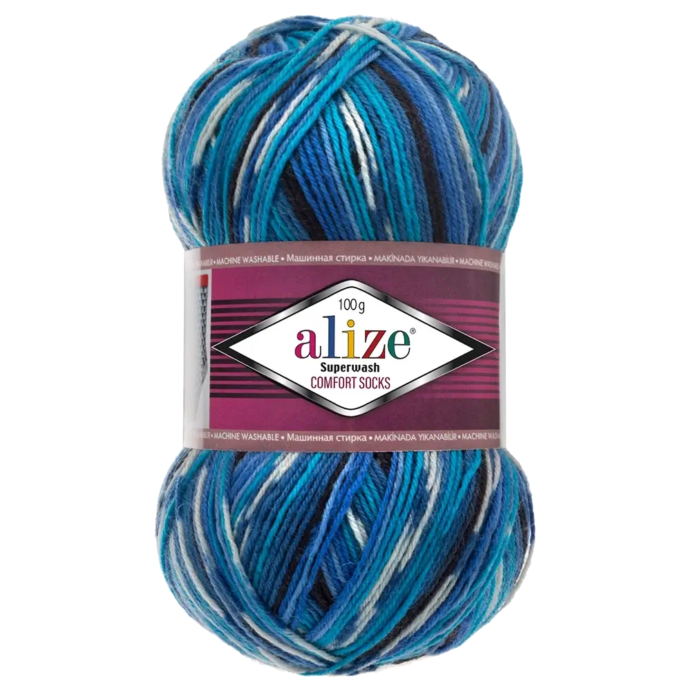 #Farbe_Alize Superwash Comfort Socks | 4446
