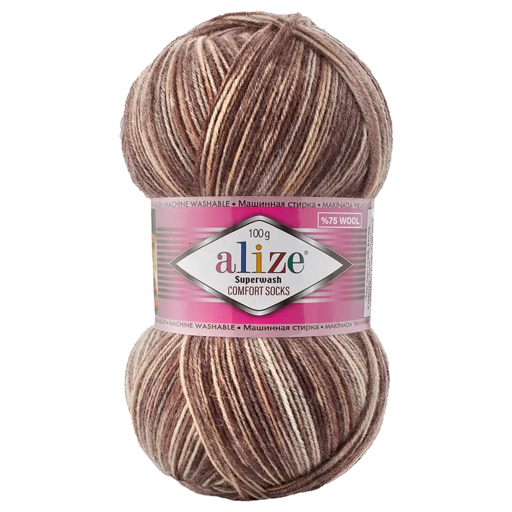 #Farbe_Alize Superwash Comfort Socks | 7678