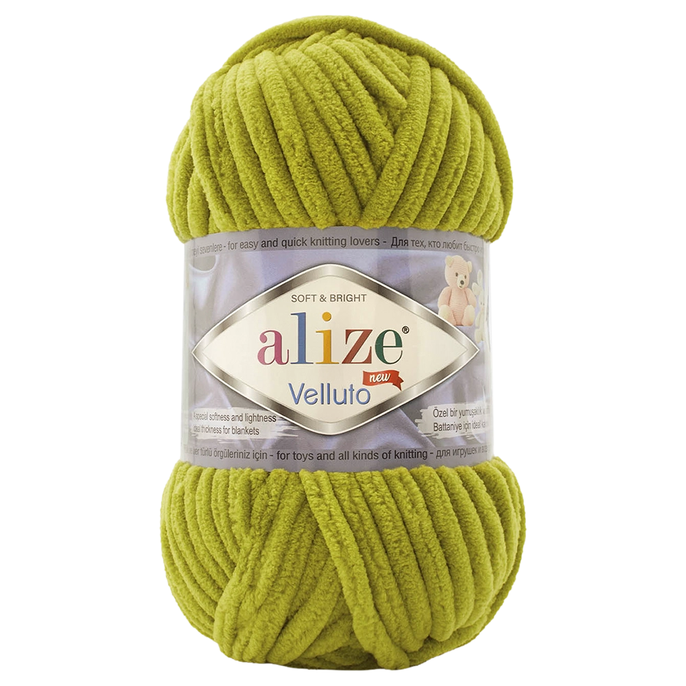#Farbe_Alize Velluto | 11 Pistazie