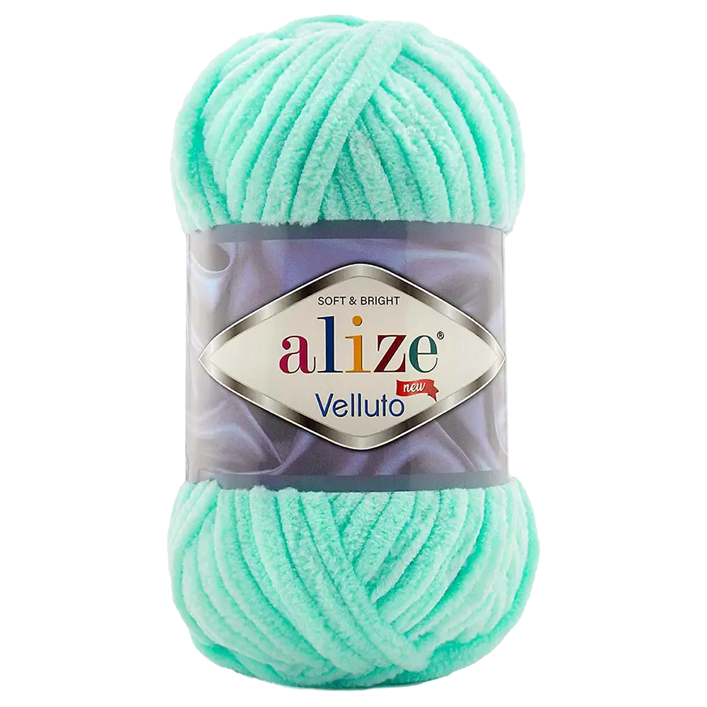 #Farbe_Alize Velluto | 19 Lichtgrün