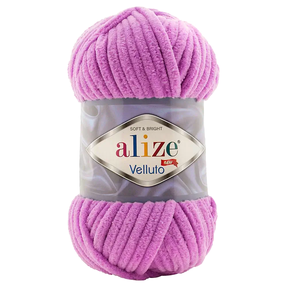 #Farbe_Alize Velluto | 378 Orchidee