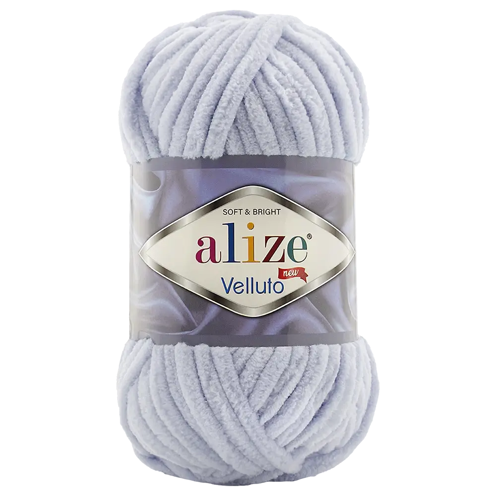 #Farbe_Alize Velluto | 416 Grau