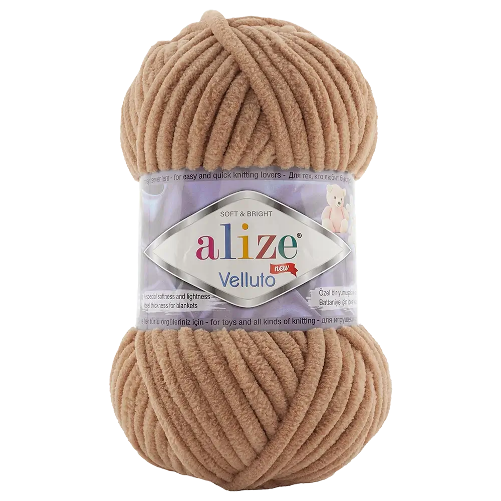 #Farbe_Alize Velluto | 429 Sand