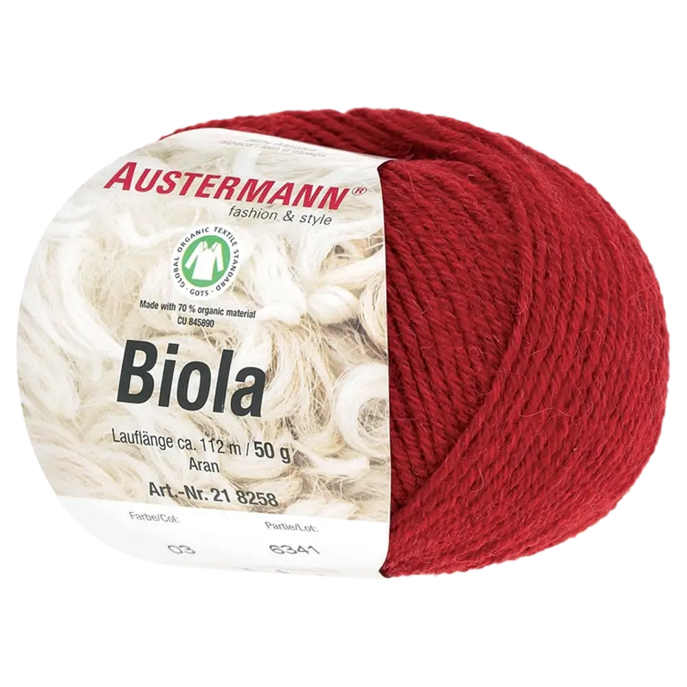 #Farbe_Austermann Biola | 03 Rot