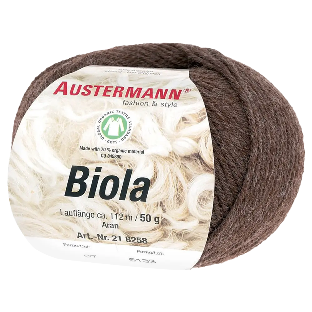 #Farbe_Austermann Biola | 07 Braunmeliert