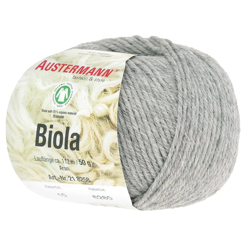 #Farbe_Austermann Biola | 10 Silbermeliert