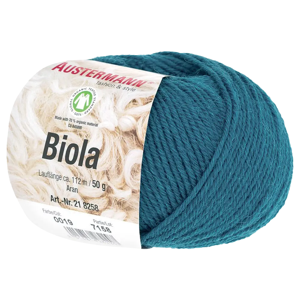 #Farbe_Austermann Biola | 19 Petrol