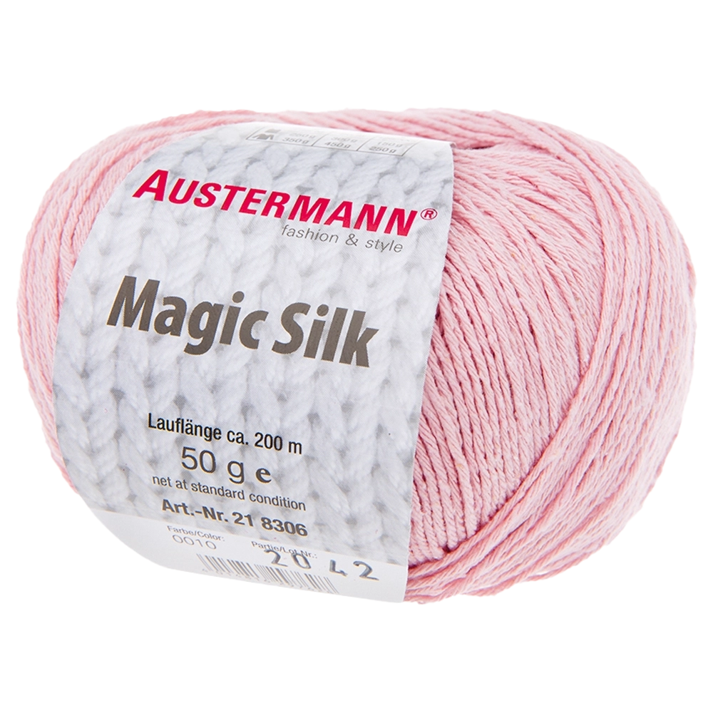 #Farbe_Austermann Magic Silk Uni | 10 Rosé