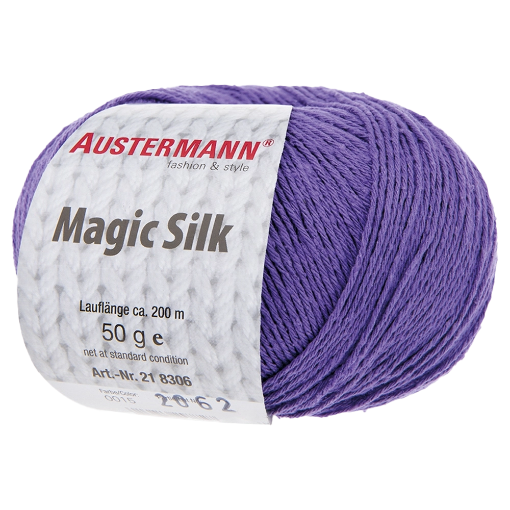 #Farbe_Austermann Magic Silk Uni | 15 Lavendel