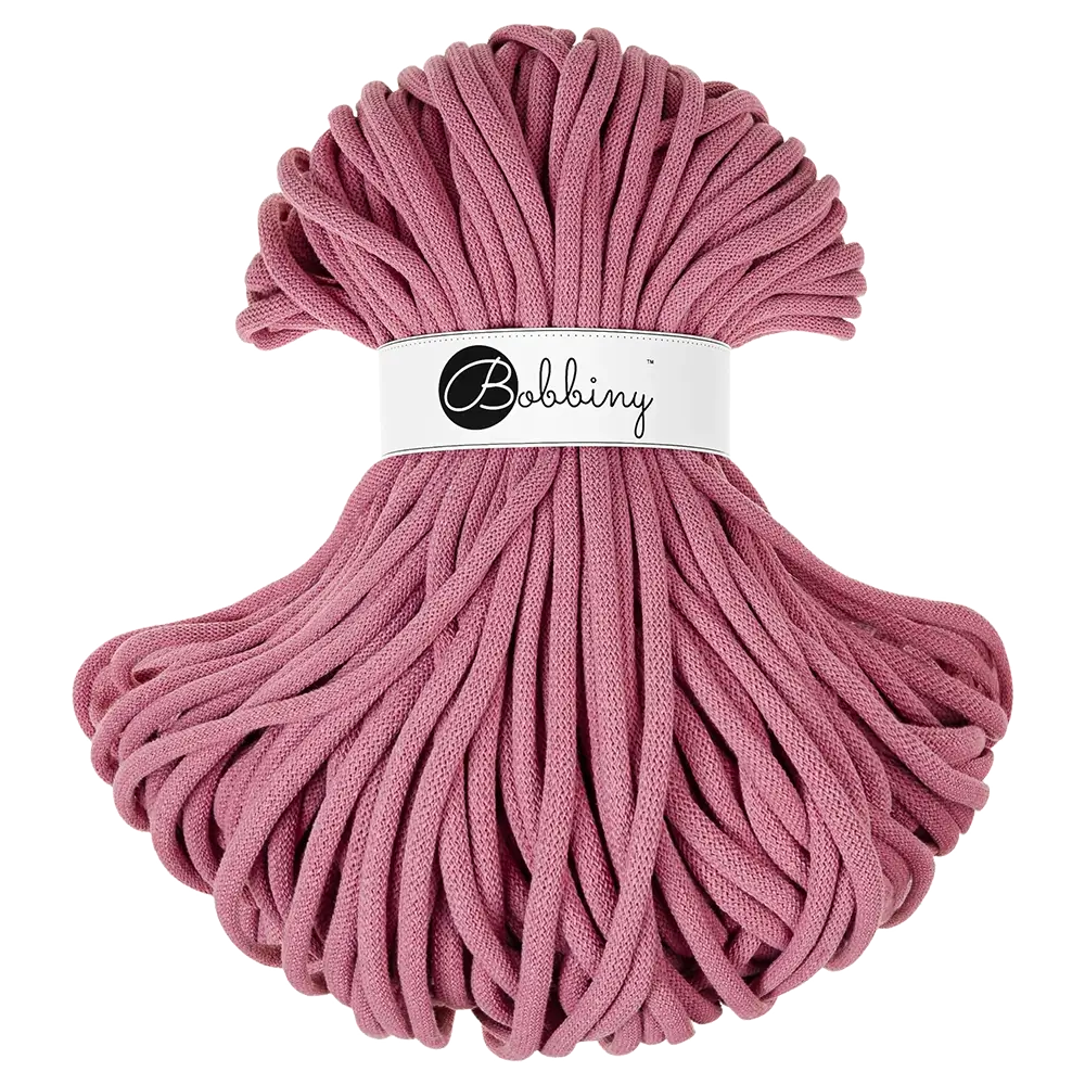 #Farbe_Bobbiny Flechtkordel Jumbo | Blossom