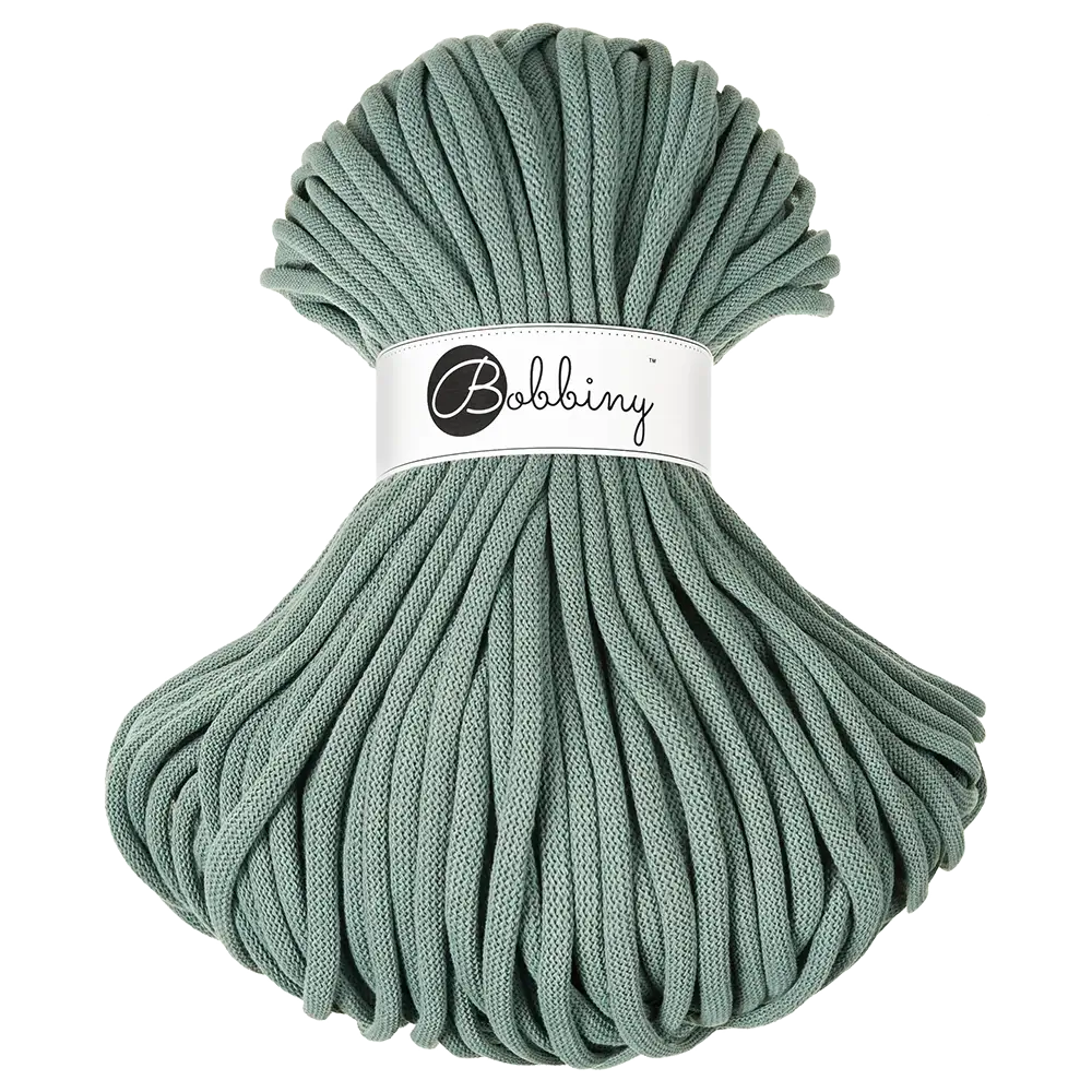 #Farbe_Bobbiny Flechtkordel Jumbo | Laurel
