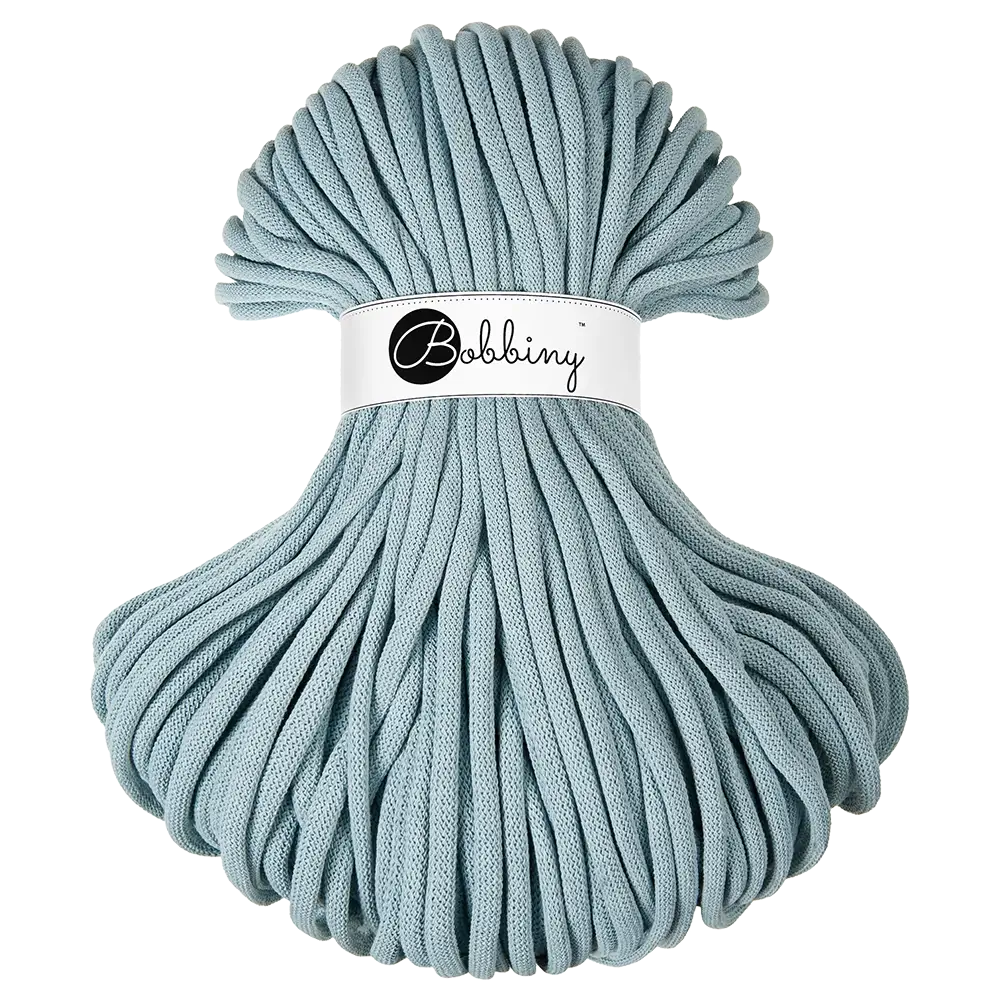 #Farbe_Bobbiny Flechtkordel Jumbo | Misty