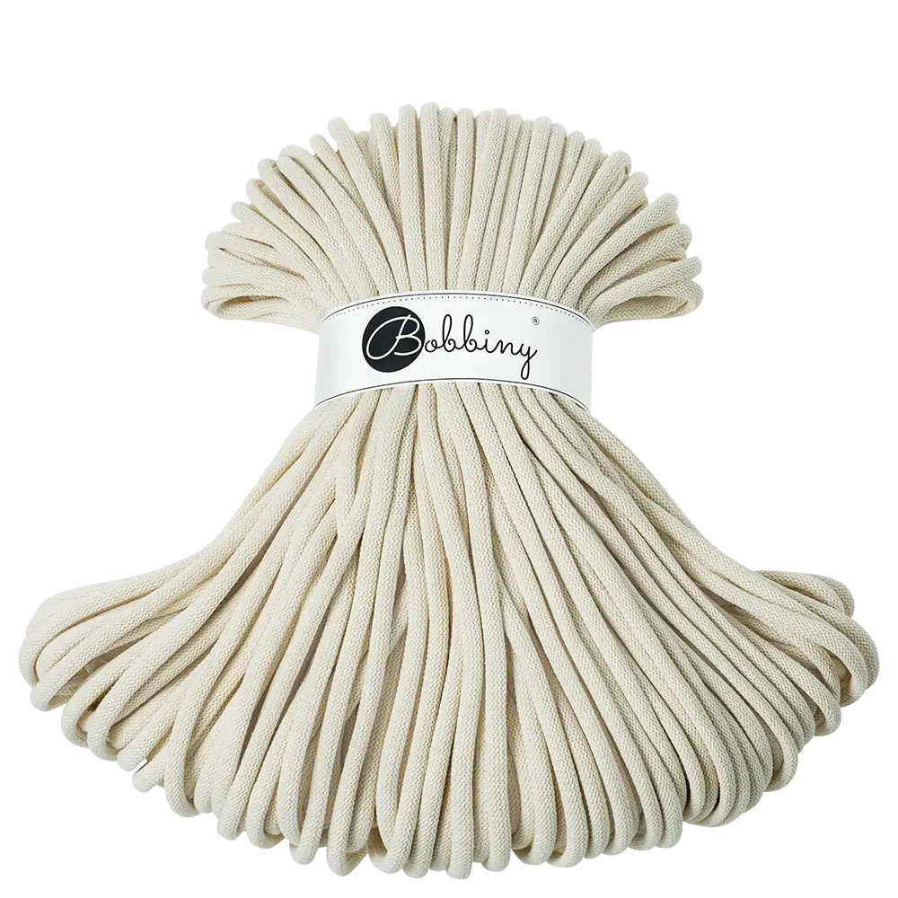 #Farbe_Bobbiny Flechtkordel Jumbo | Natural