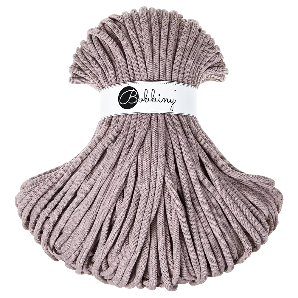 #Farbe_Bobbiny Flechtkordel Jumbo | Pearl