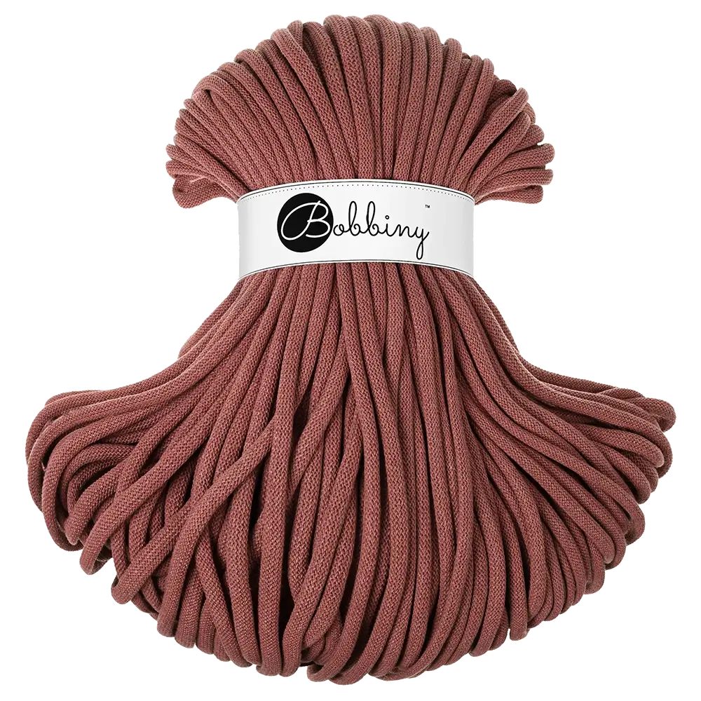 #Farbe_Bobbiny Flechtkordel Jumbo | Sunset