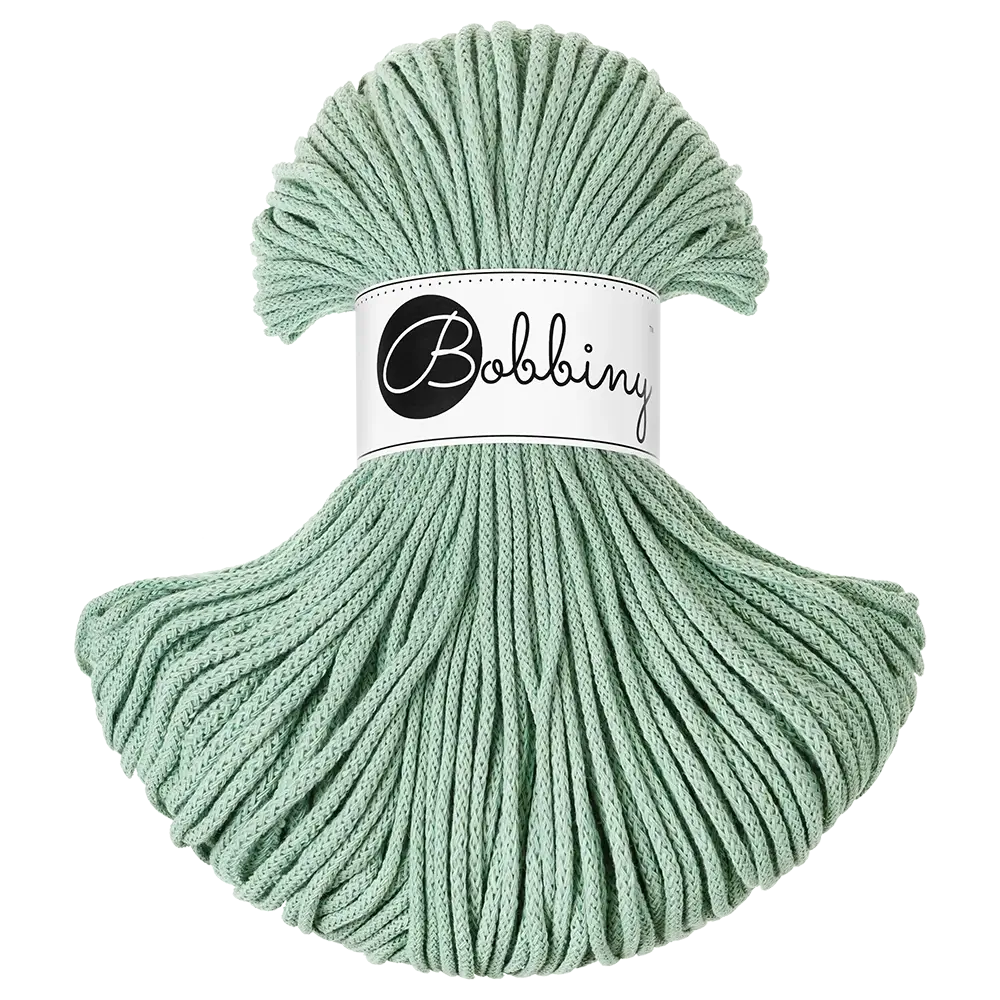 #Farbe_Bobbiny Flechtkordel Junior | Aloe
